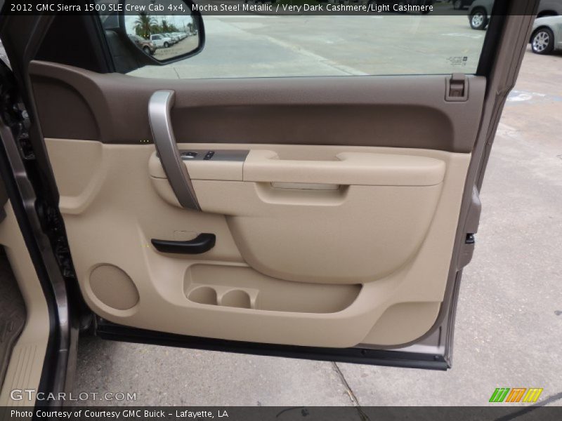 Mocha Steel Metallic / Very Dark Cashmere/Light Cashmere 2012 GMC Sierra 1500 SLE Crew Cab 4x4