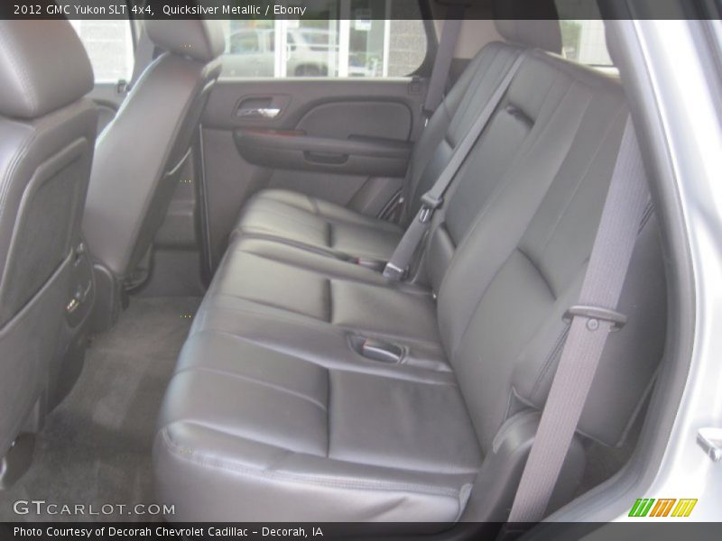 Quicksilver Metallic / Ebony 2012 GMC Yukon SLT 4x4