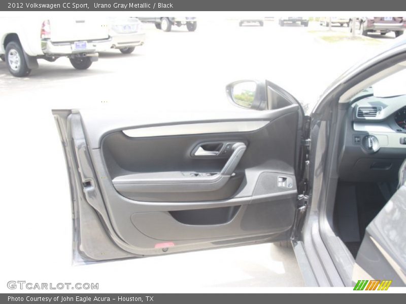 Urano Gray Metallic / Black 2012 Volkswagen CC Sport