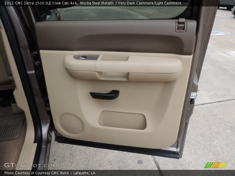 Mocha Steel Metallic / Very Dark Cashmere/Light Cashmere 2012 GMC Sierra 1500 SLE Crew Cab 4x4