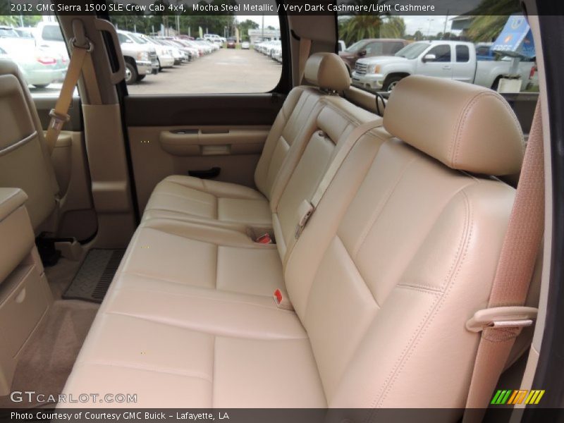 Mocha Steel Metallic / Very Dark Cashmere/Light Cashmere 2012 GMC Sierra 1500 SLE Crew Cab 4x4