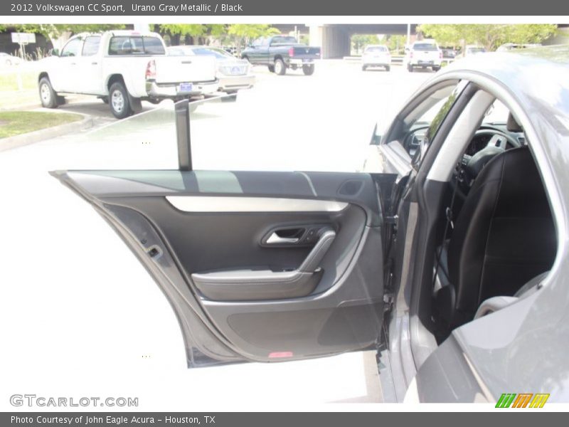 Urano Gray Metallic / Black 2012 Volkswagen CC Sport