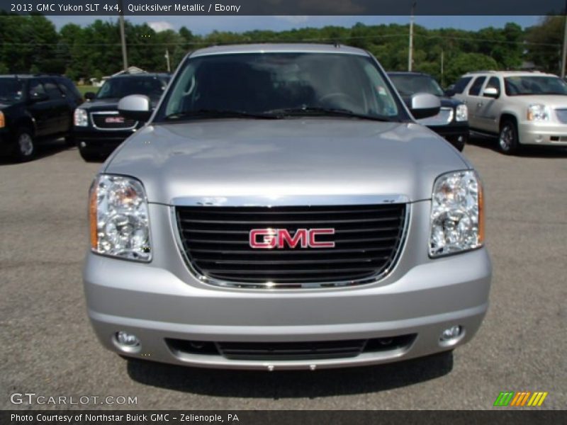 Quicksilver Metallic / Ebony 2013 GMC Yukon SLT 4x4