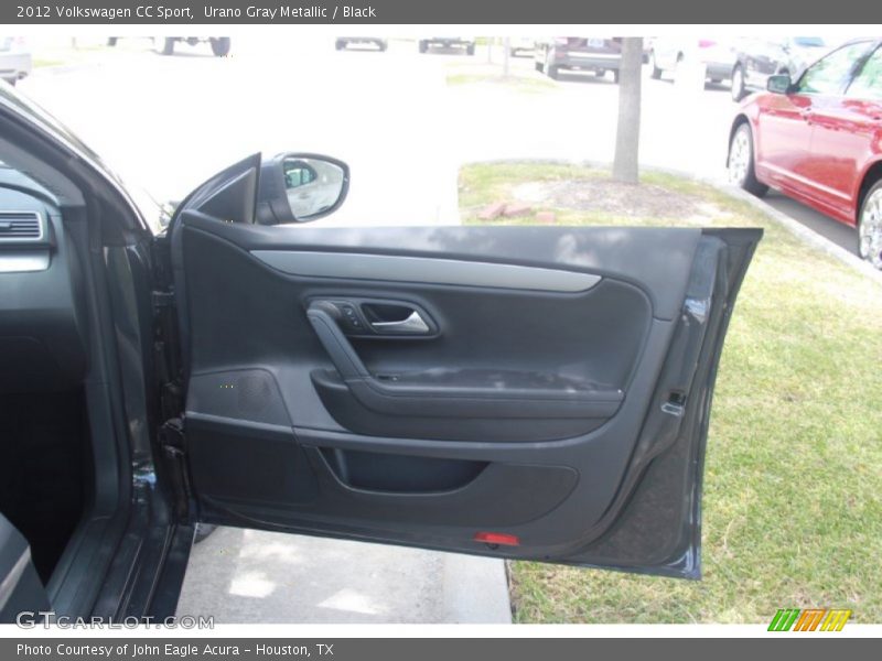 Urano Gray Metallic / Black 2012 Volkswagen CC Sport