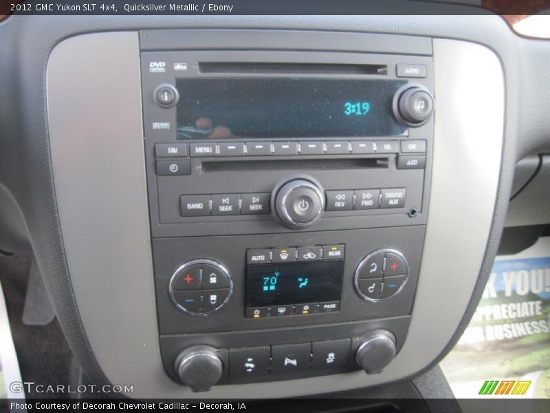 Quicksilver Metallic / Ebony 2012 GMC Yukon SLT 4x4