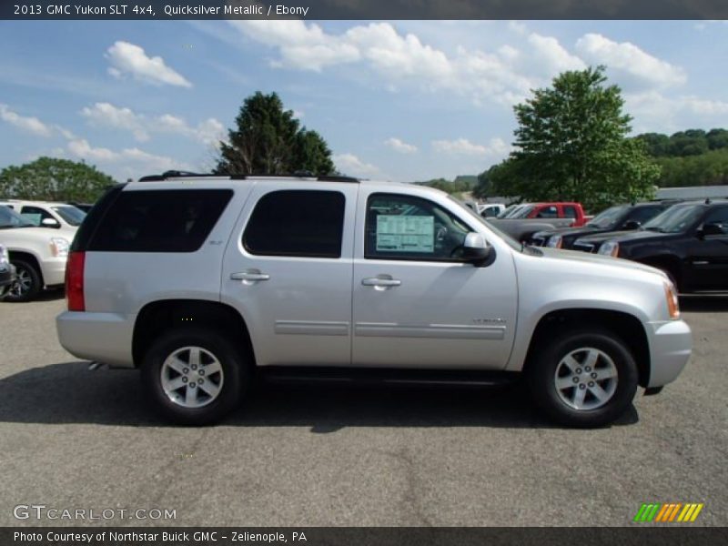 Quicksilver Metallic / Ebony 2013 GMC Yukon SLT 4x4