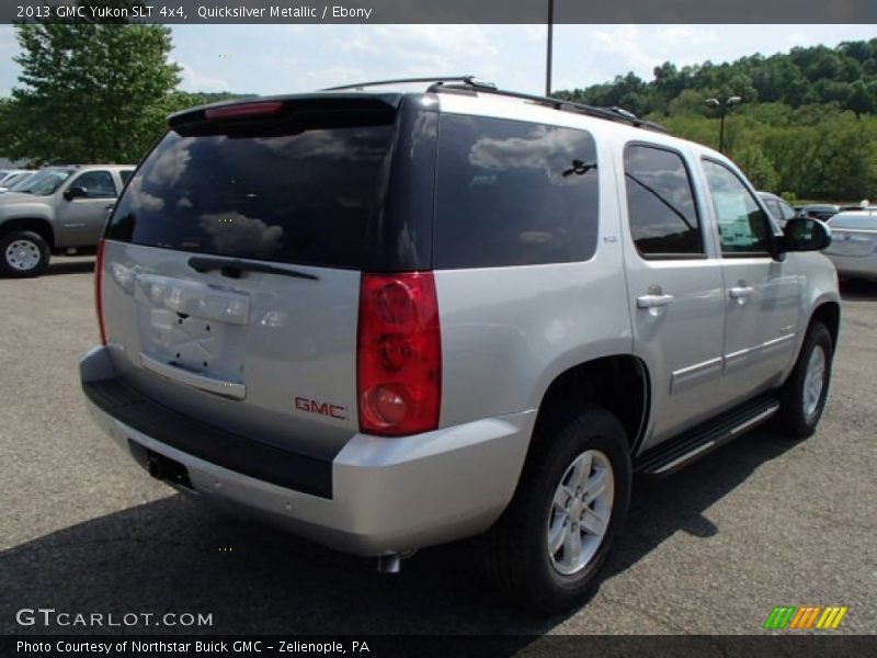 Quicksilver Metallic / Ebony 2013 GMC Yukon SLT 4x4