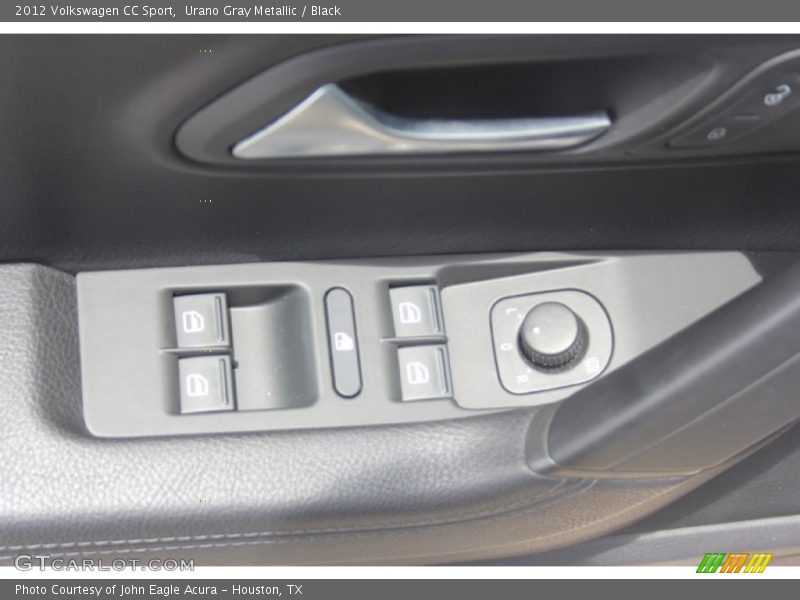 Urano Gray Metallic / Black 2012 Volkswagen CC Sport