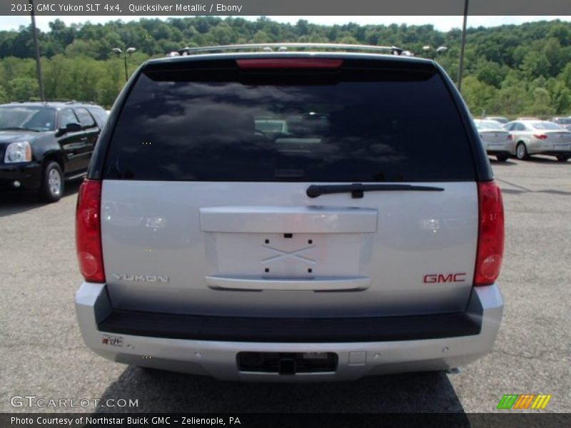 Quicksilver Metallic / Ebony 2013 GMC Yukon SLT 4x4
