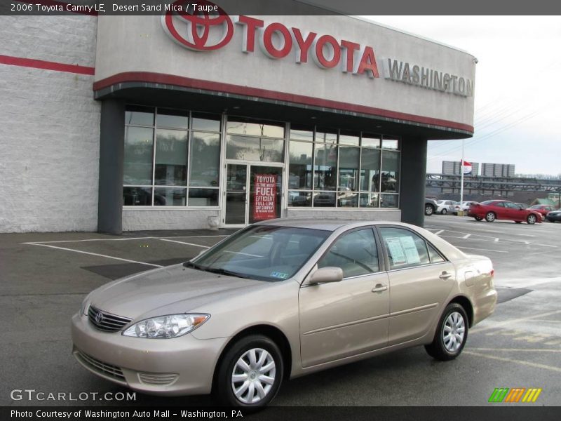 Desert Sand Mica / Taupe 2006 Toyota Camry LE