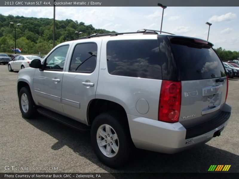 Quicksilver Metallic / Ebony 2013 GMC Yukon SLT 4x4