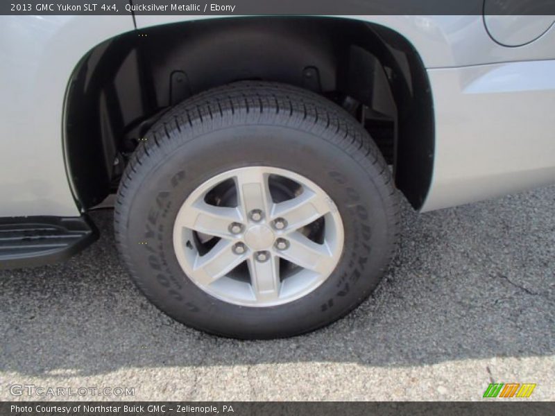 Quicksilver Metallic / Ebony 2013 GMC Yukon SLT 4x4