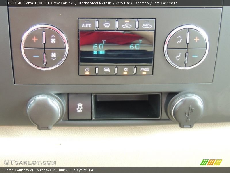 Mocha Steel Metallic / Very Dark Cashmere/Light Cashmere 2012 GMC Sierra 1500 SLE Crew Cab 4x4