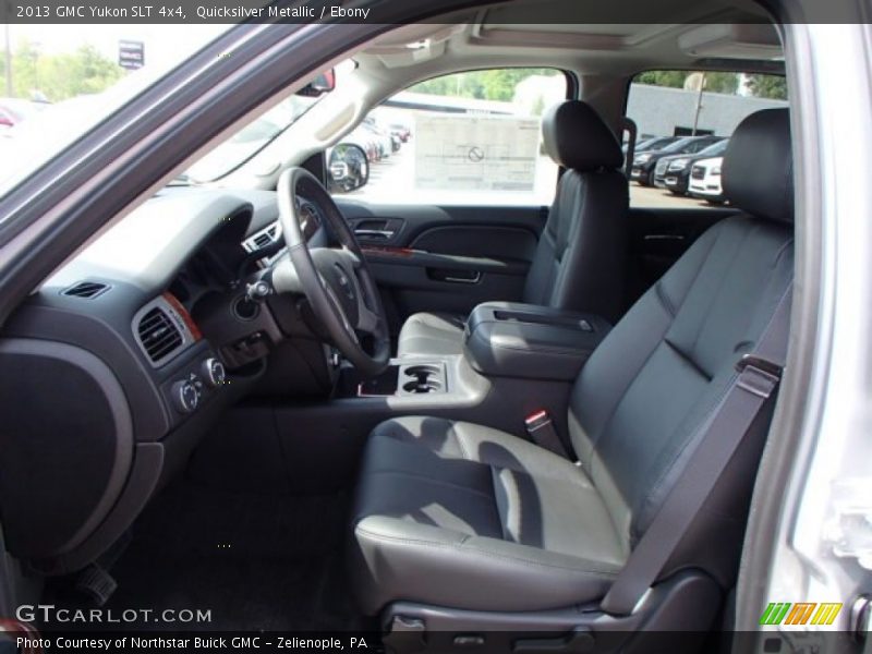 Quicksilver Metallic / Ebony 2013 GMC Yukon SLT 4x4