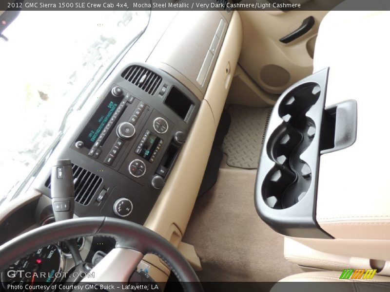 Mocha Steel Metallic / Very Dark Cashmere/Light Cashmere 2012 GMC Sierra 1500 SLE Crew Cab 4x4