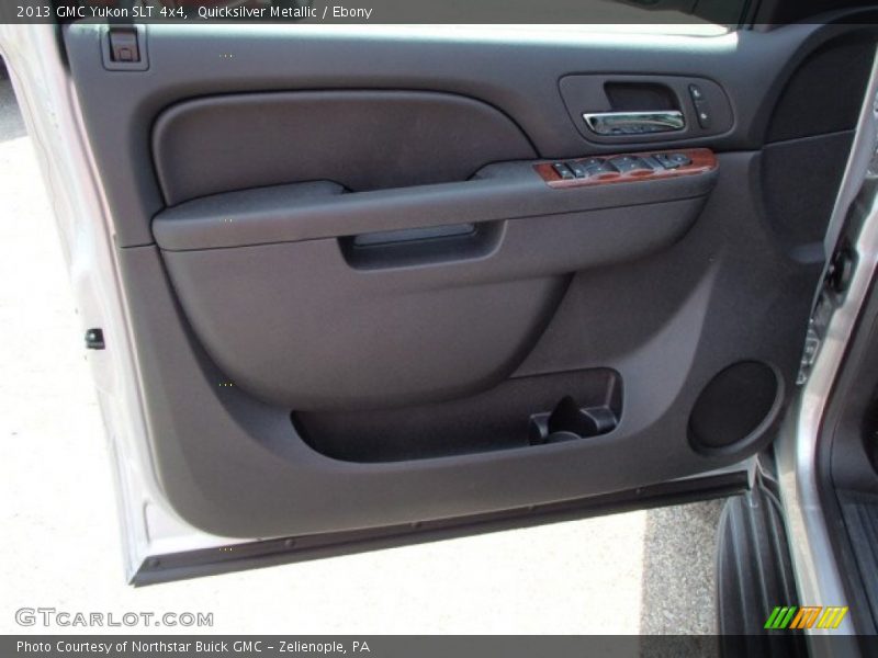 Quicksilver Metallic / Ebony 2013 GMC Yukon SLT 4x4