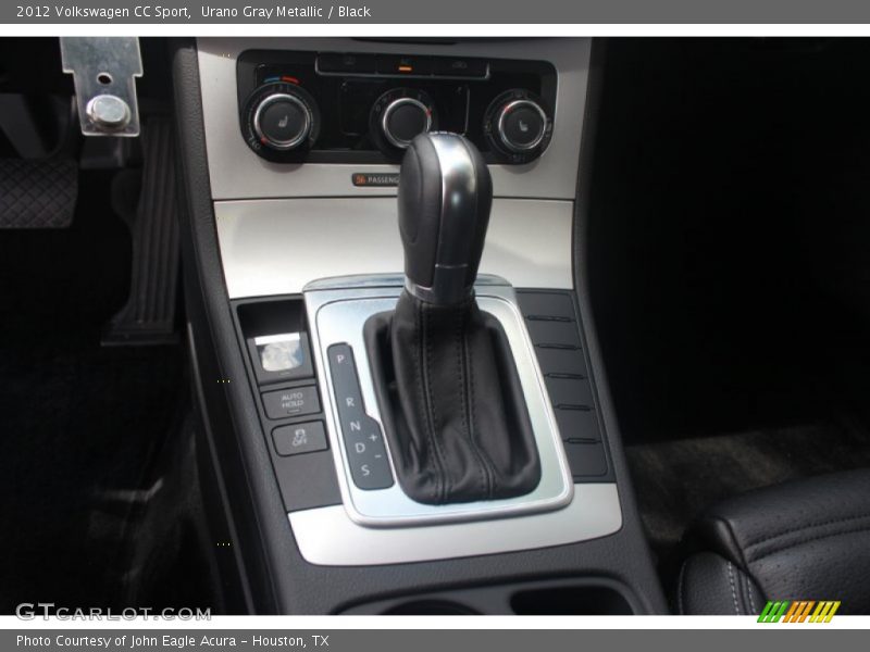 Urano Gray Metallic / Black 2012 Volkswagen CC Sport