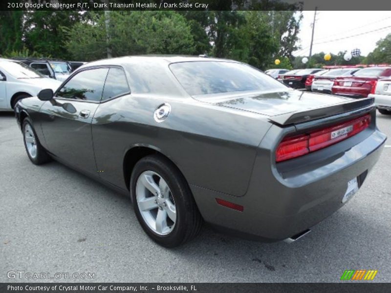 Dark Titanium Metallic / Dark Slate Gray 2010 Dodge Challenger R/T