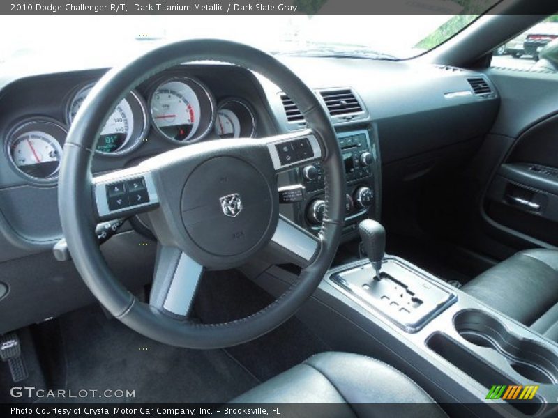 Dark Titanium Metallic / Dark Slate Gray 2010 Dodge Challenger R/T
