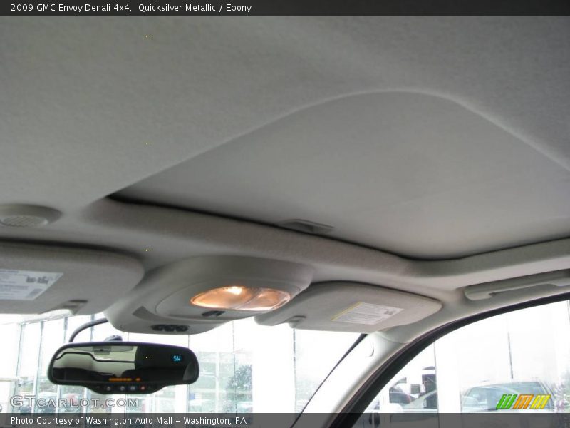 Quicksilver Metallic / Ebony 2009 GMC Envoy Denali 4x4