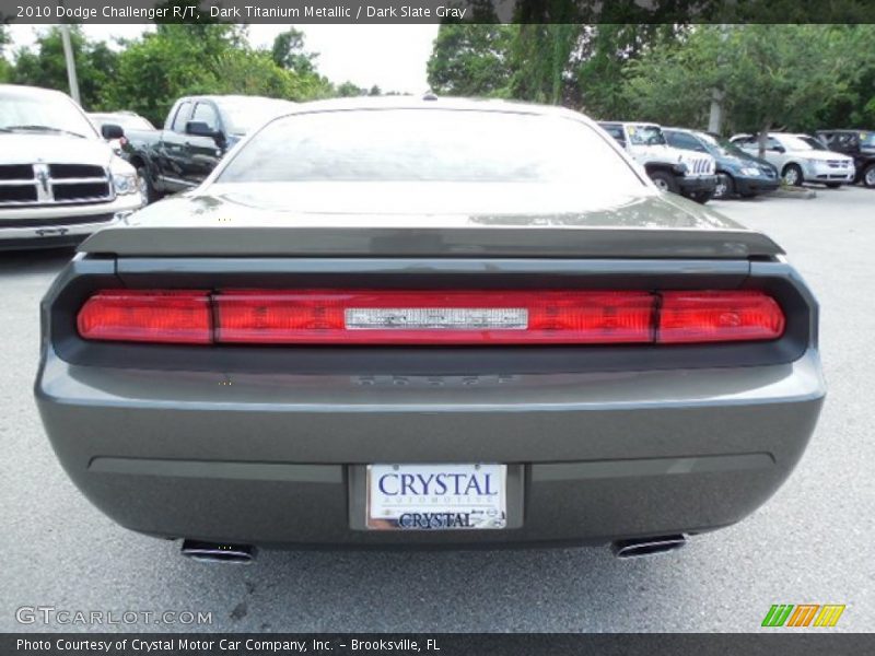 Dark Titanium Metallic / Dark Slate Gray 2010 Dodge Challenger R/T