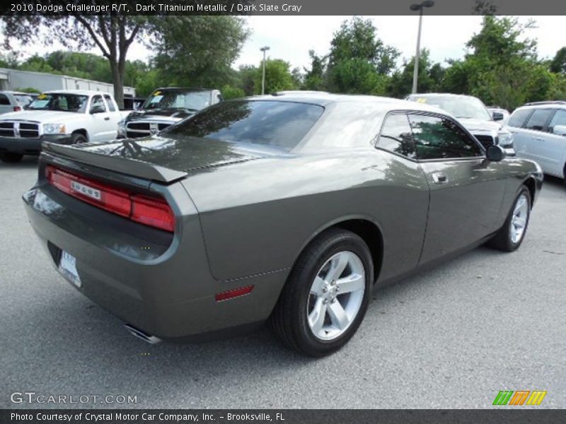 Dark Titanium Metallic / Dark Slate Gray 2010 Dodge Challenger R/T