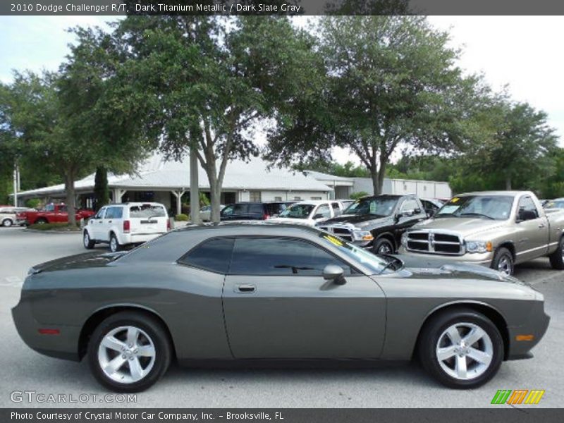 Dark Titanium Metallic / Dark Slate Gray 2010 Dodge Challenger R/T