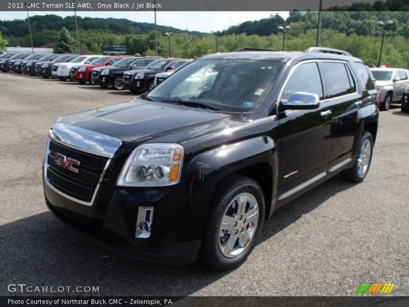 Onyx Black / Jet Black 2013 GMC Terrain SLE AWD