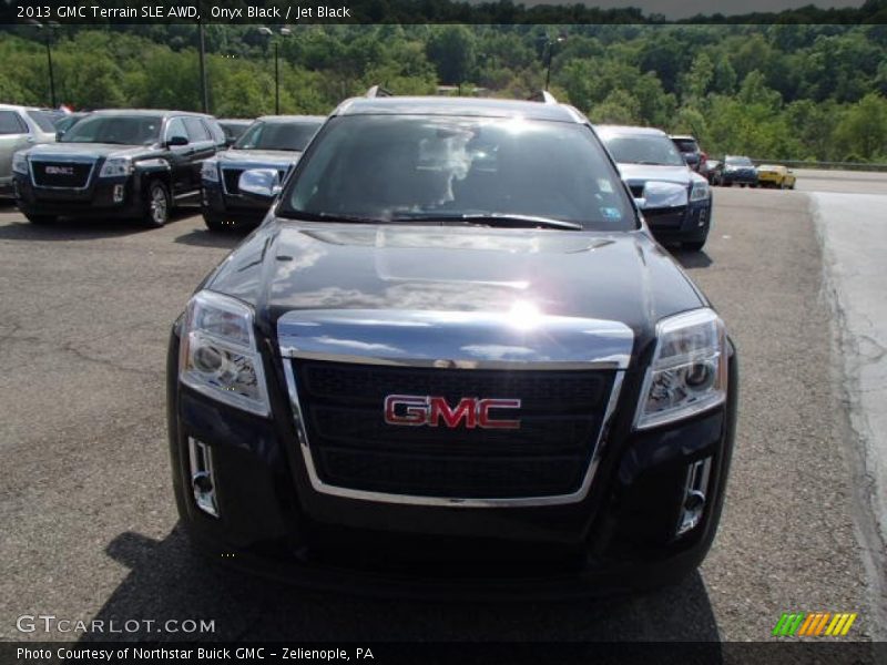 Onyx Black / Jet Black 2013 GMC Terrain SLE AWD