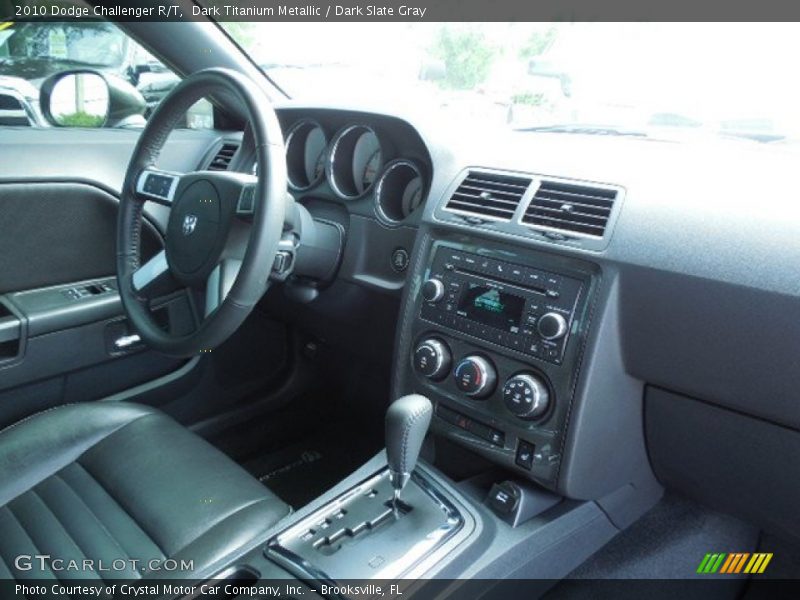Dark Titanium Metallic / Dark Slate Gray 2010 Dodge Challenger R/T
