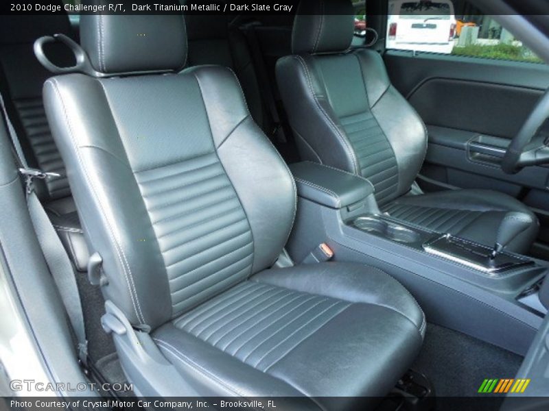 Dark Titanium Metallic / Dark Slate Gray 2010 Dodge Challenger R/T