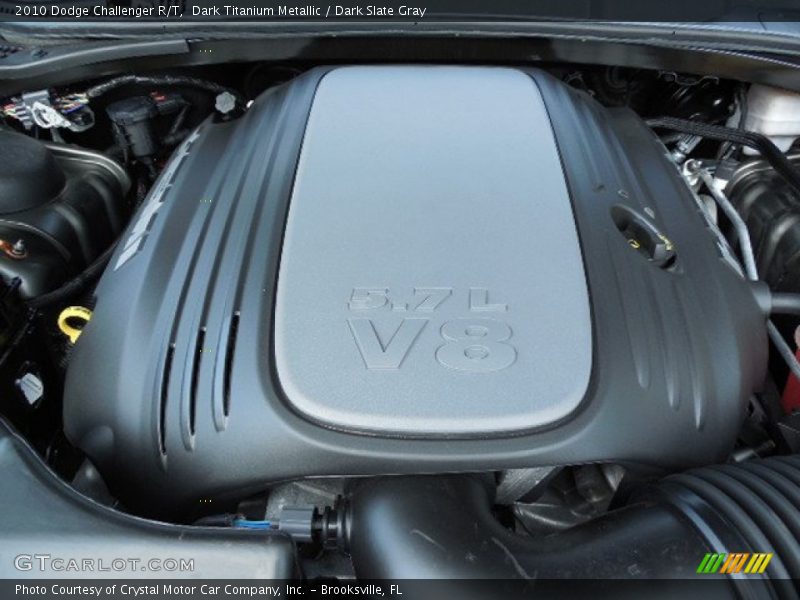 Dark Titanium Metallic / Dark Slate Gray 2010 Dodge Challenger R/T