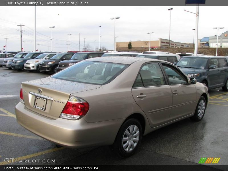 Desert Sand Mica / Taupe 2006 Toyota Camry LE
