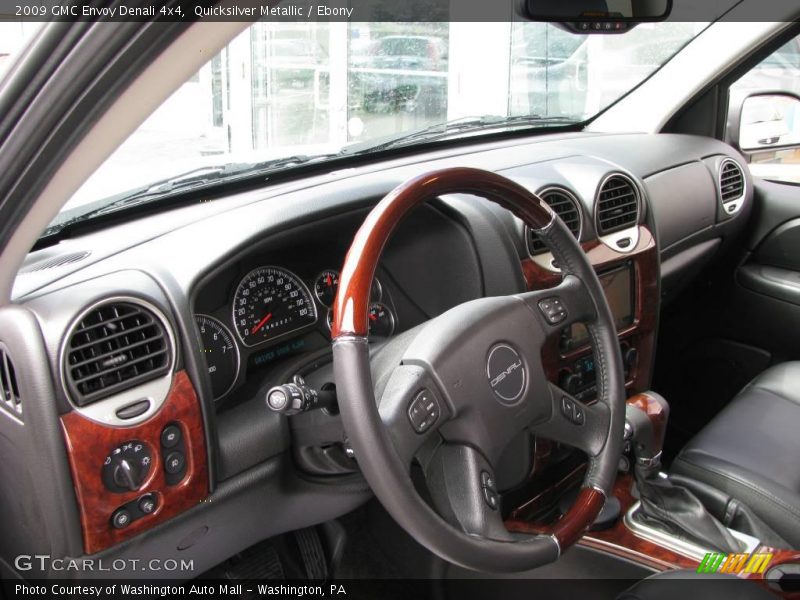Quicksilver Metallic / Ebony 2009 GMC Envoy Denali 4x4