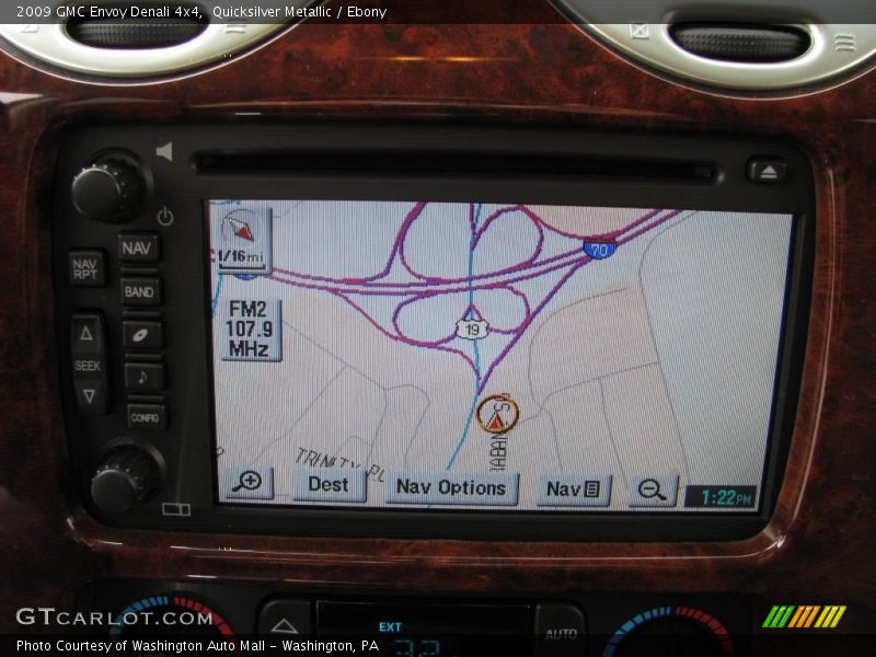 Quicksilver Metallic / Ebony 2009 GMC Envoy Denali 4x4