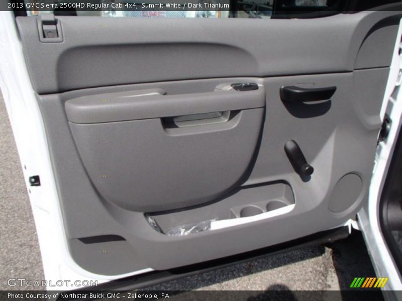 Summit White / Dark Titanium 2013 GMC Sierra 2500HD Regular Cab 4x4