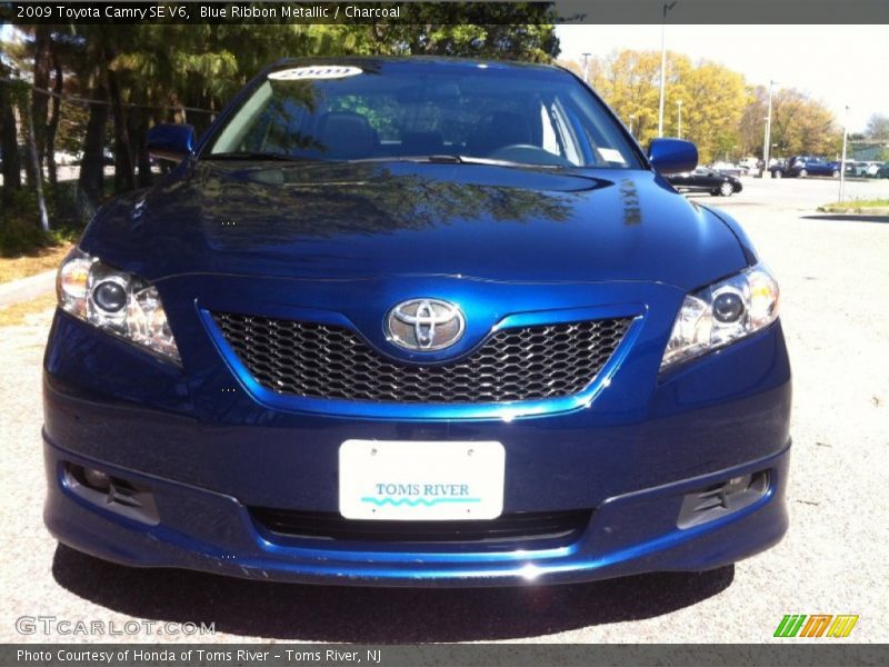 Blue Ribbon Metallic / Charcoal 2009 Toyota Camry SE V6