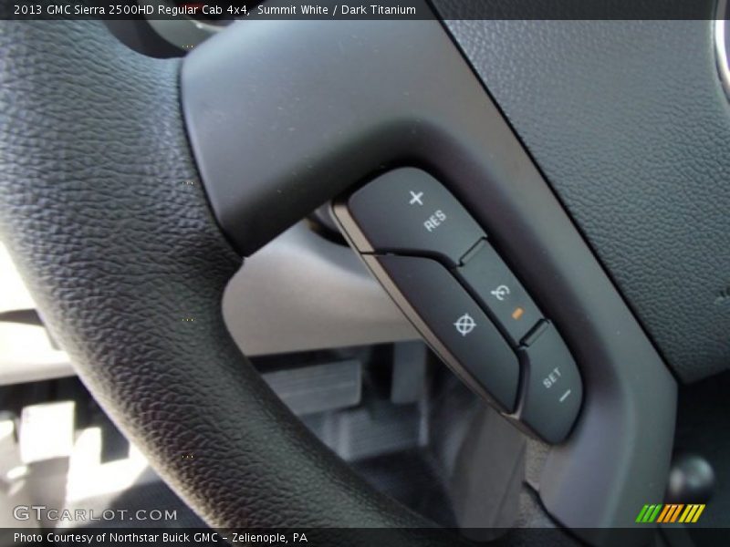 Summit White / Dark Titanium 2013 GMC Sierra 2500HD Regular Cab 4x4