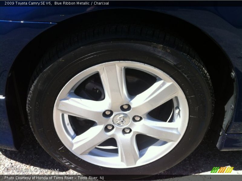 Blue Ribbon Metallic / Charcoal 2009 Toyota Camry SE V6