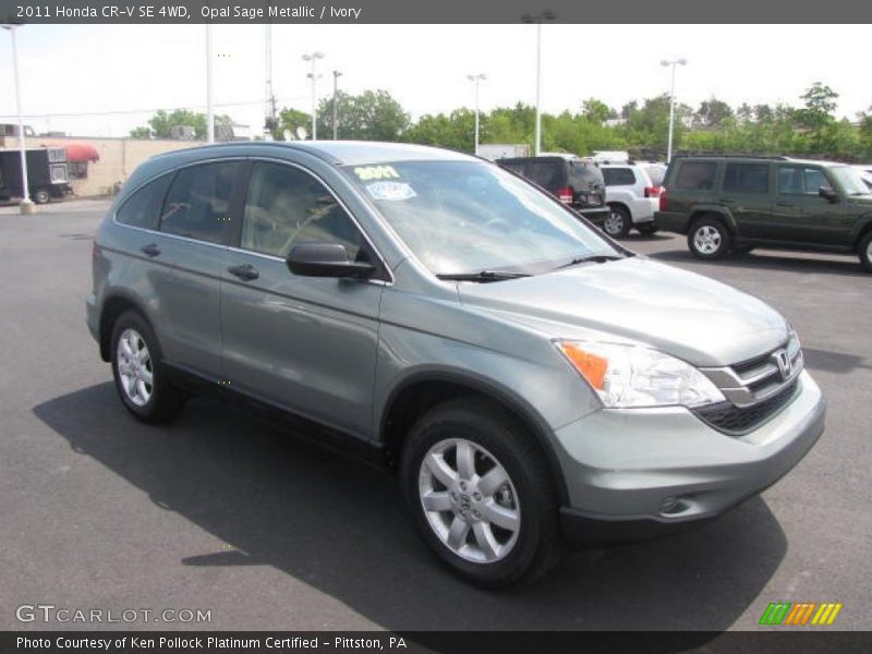 Opal Sage Metallic / Ivory 2011 Honda CR-V SE 4WD