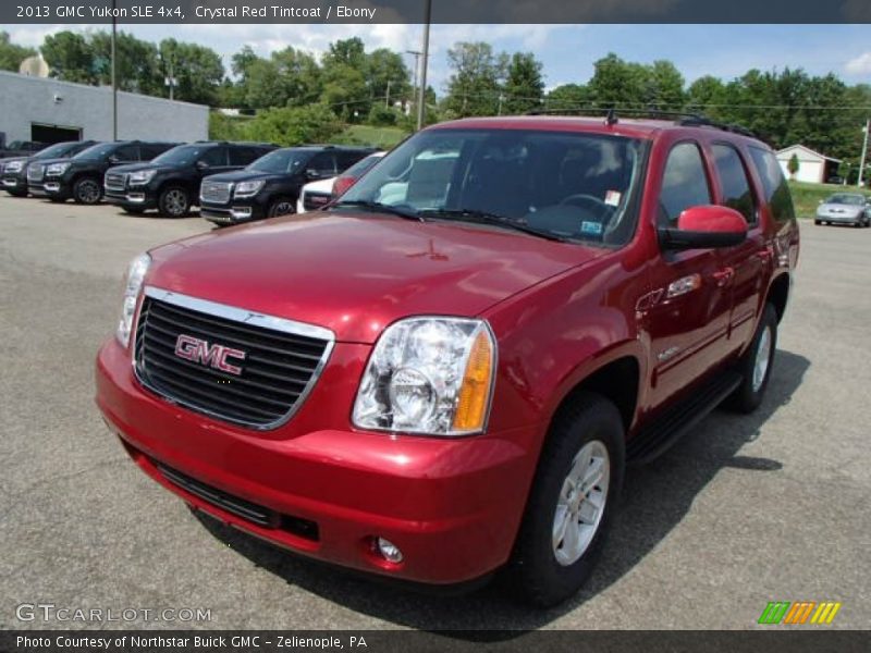 Crystal Red Tintcoat / Ebony 2013 GMC Yukon SLE 4x4