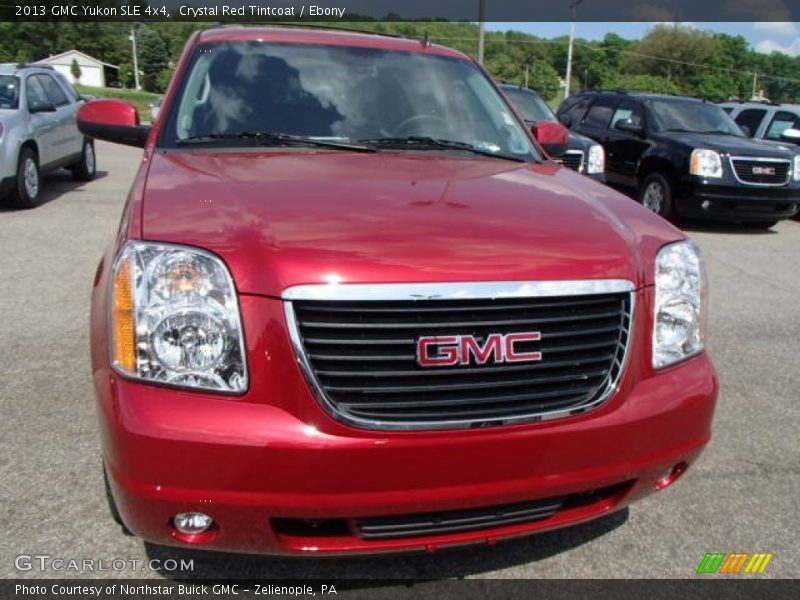 Crystal Red Tintcoat / Ebony 2013 GMC Yukon SLE 4x4