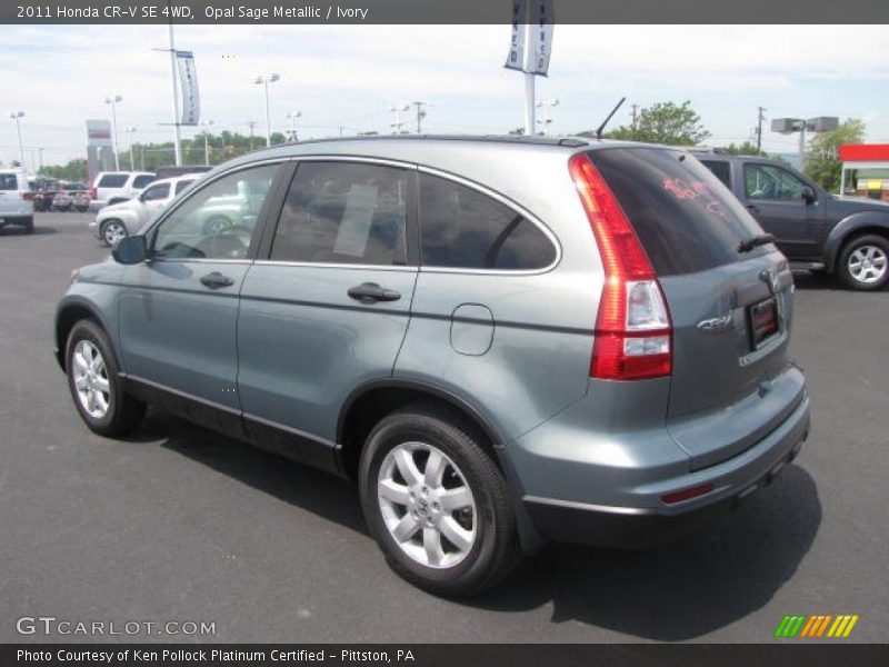 Opal Sage Metallic / Ivory 2011 Honda CR-V SE 4WD