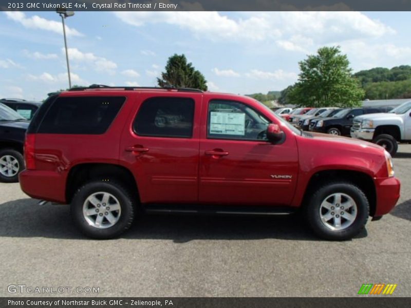 Crystal Red Tintcoat / Ebony 2013 GMC Yukon SLE 4x4