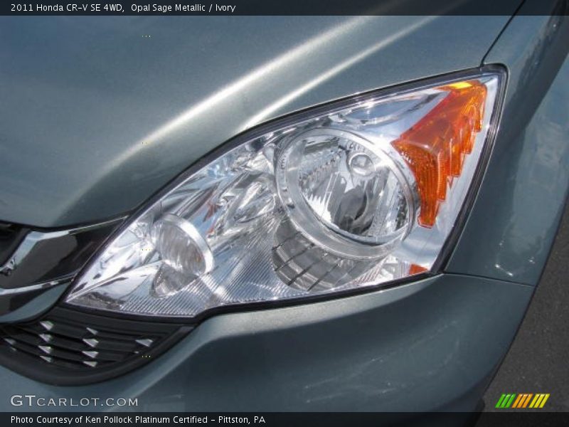 Opal Sage Metallic / Ivory 2011 Honda CR-V SE 4WD