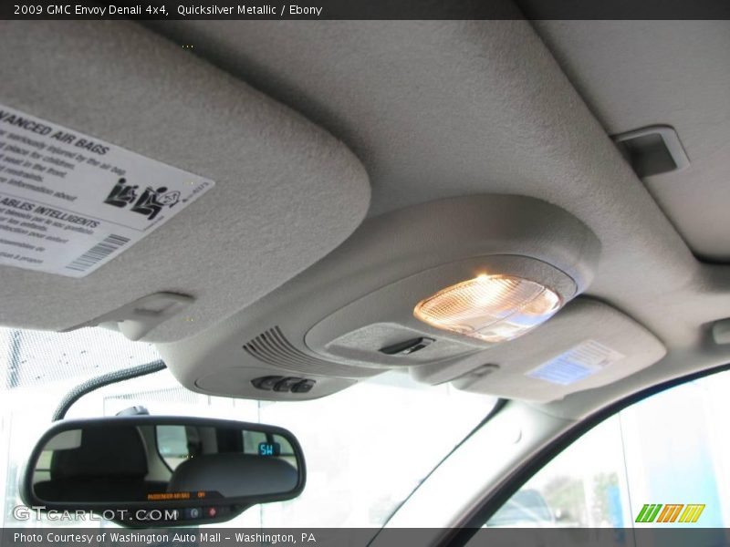 Quicksilver Metallic / Ebony 2009 GMC Envoy Denali 4x4