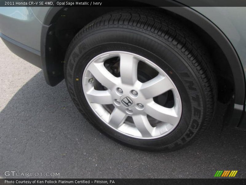 Opal Sage Metallic / Ivory 2011 Honda CR-V SE 4WD