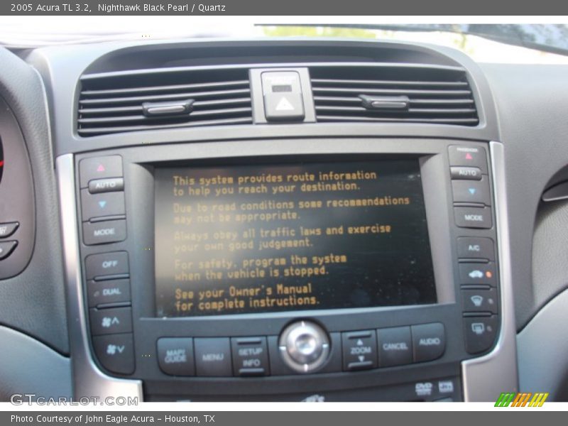 Nighthawk Black Pearl / Quartz 2005 Acura TL 3.2
