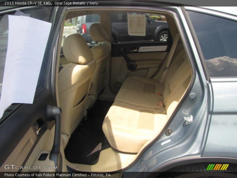 Opal Sage Metallic / Ivory 2011 Honda CR-V SE 4WD