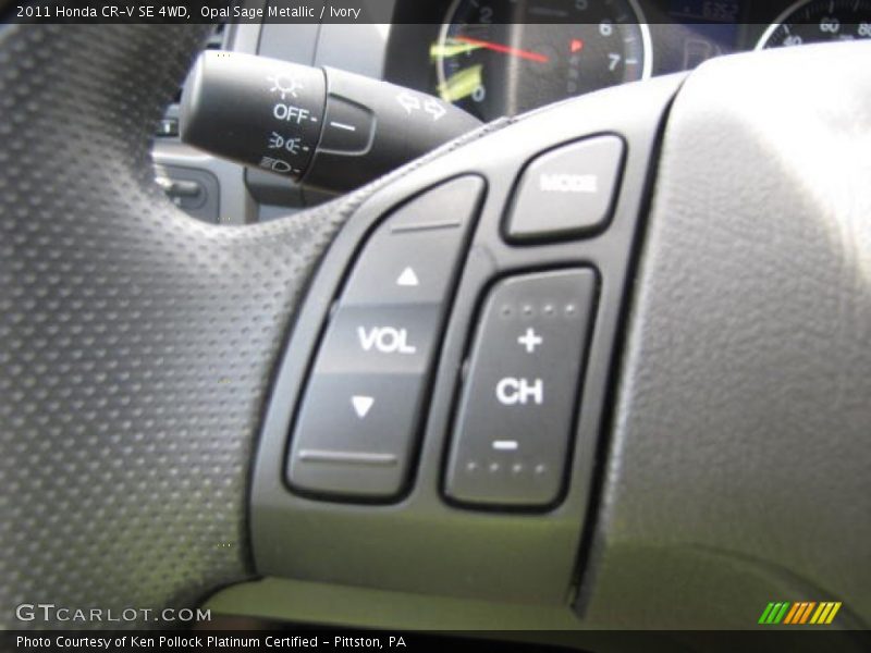 Opal Sage Metallic / Ivory 2011 Honda CR-V SE 4WD